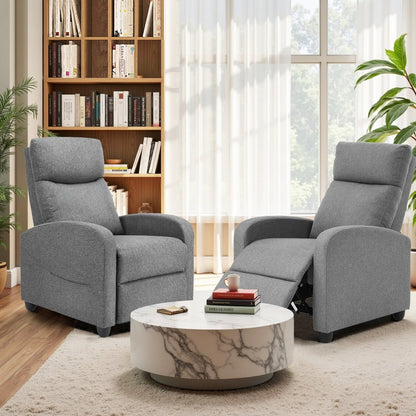 Fauteuil inclinable de massage, petit fauteuil de cinéma maison réglable pour salon et adultes