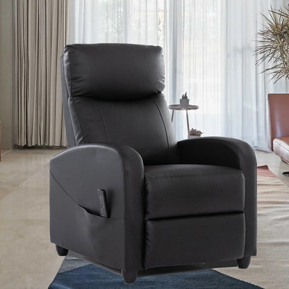Fauteuil de massage inclinable Fauteuil inclinable à dossier relevable Fauteuil inclinable pour cinéma maison