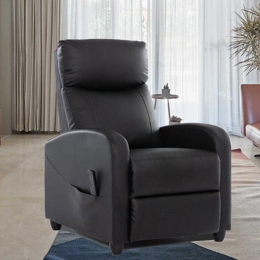 Fauteuil de massage inclinable Fauteuil inclinable à dossier relevable Fauteuil inclinable pour cinéma maison