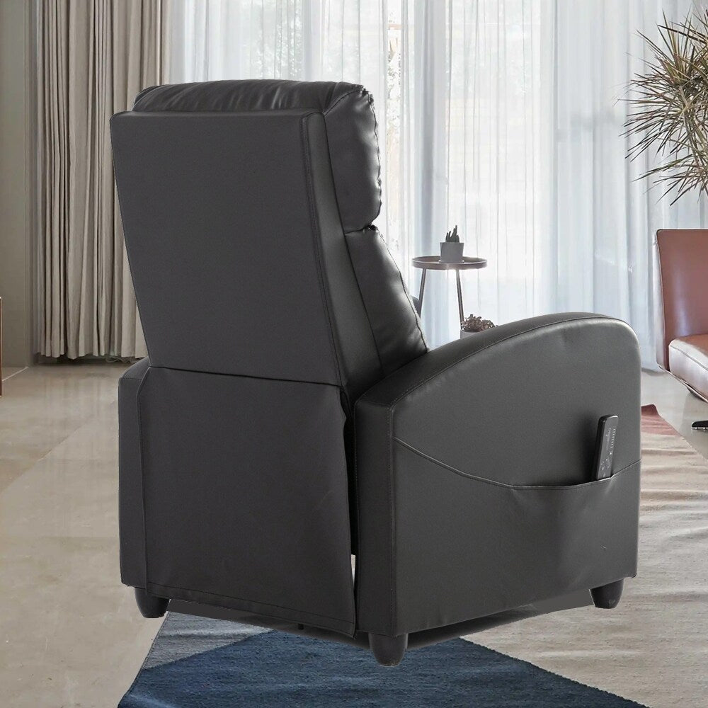 Fauteuil de massage inclinable Fauteuil inclinable à dossier relevable Fauteuil inclinable pour cinéma maison