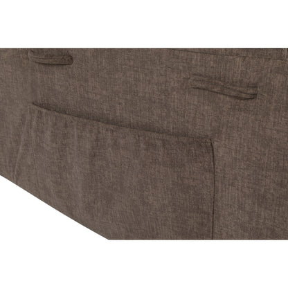 Fauteuil releveur inclinable avec massage, chauffage et poches pour télécommande