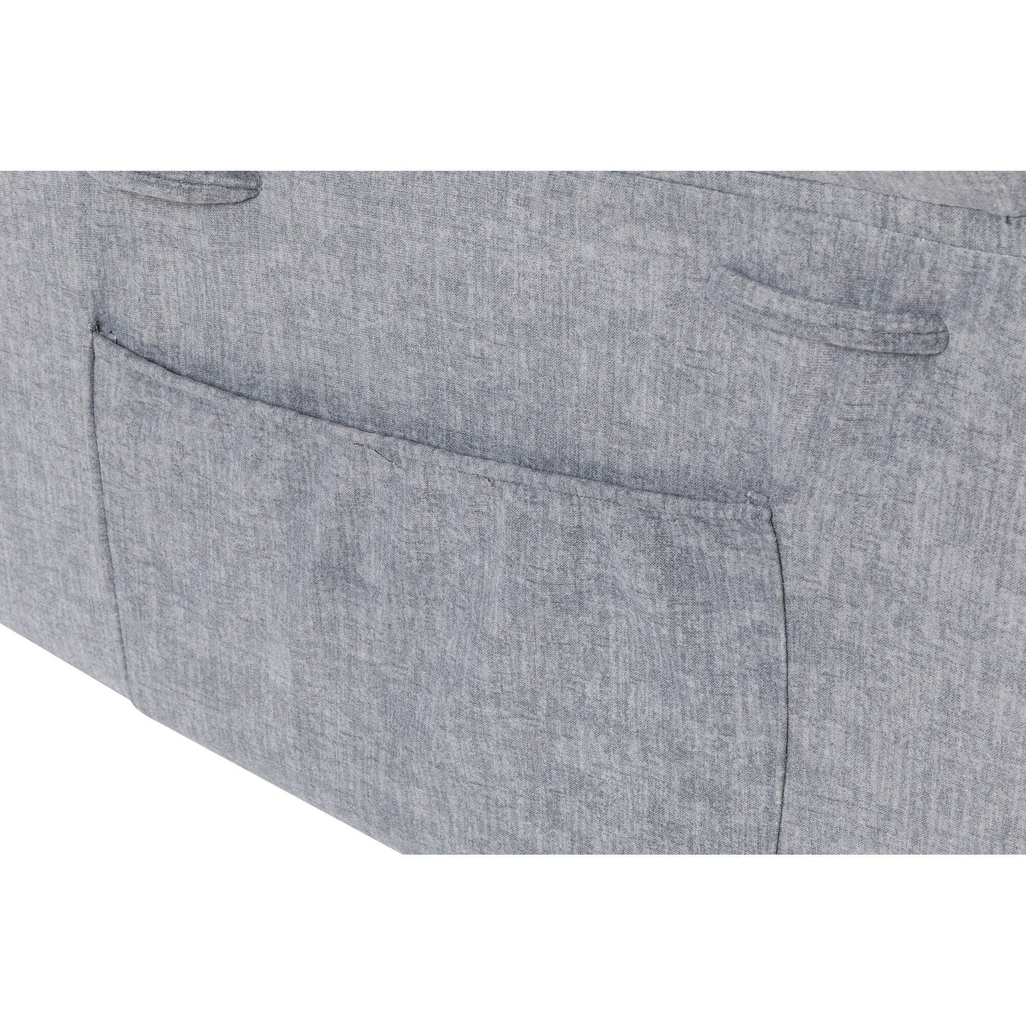 Fauteuil releveur inclinable avec massage, chauffage et poches pour télécommande