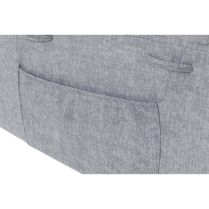 Fauteuil releveur inclinable avec massage, chauffage et poches pour télécommande