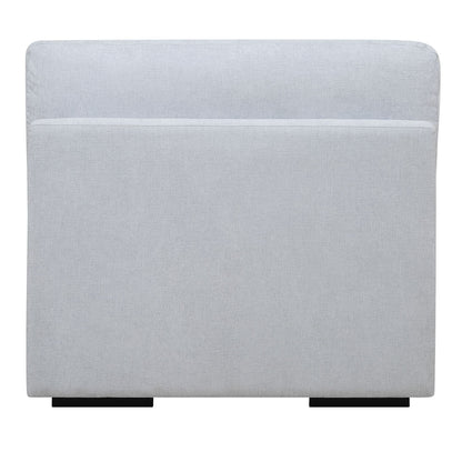 Siège d'angle modulaire solide Refuge pour canapé sectionnel - 37,5 - Bleu ciel