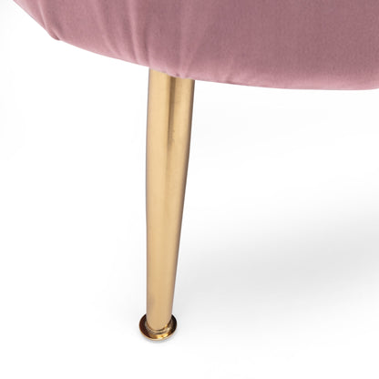 Canapé 3 places Reitz Glam en velours par Christopher Knight Home - 76,25 L x 29,25 l x 33,50 H