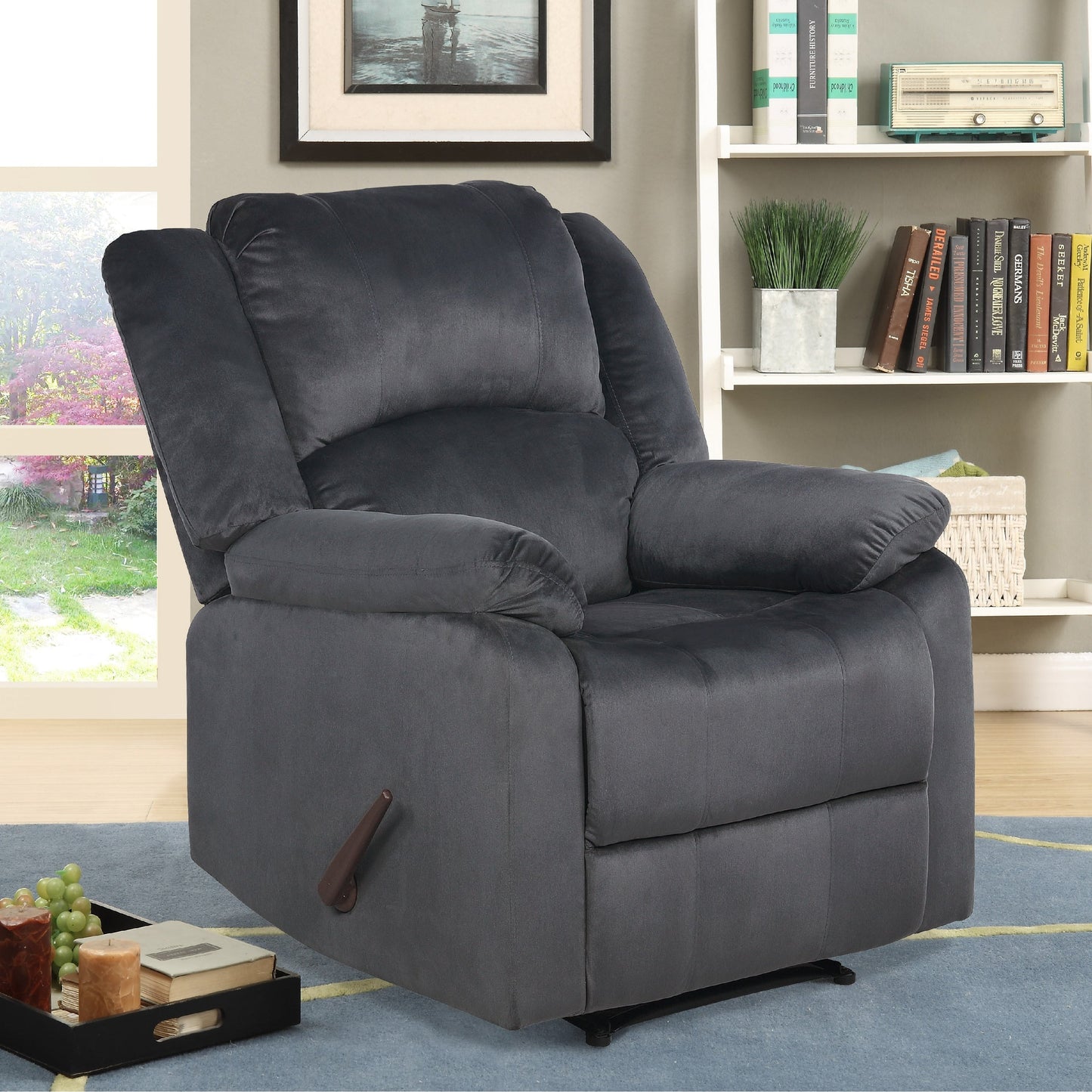 Relaxez-vous dans une chaise longue ? Fauteuil inclinable manuel Pierson par iLounge
