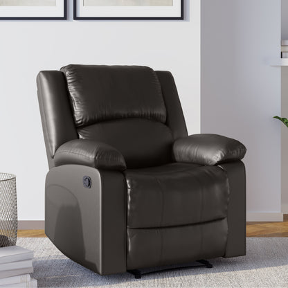 Fauteuil inclinable manuel Porter en similicuir par iLounge