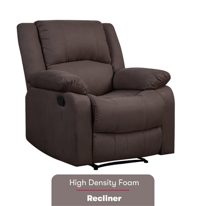 Relaxez-vous sur une chaise longue ? Fauteuil inclinable manuel Porter en microfibre par iLounge