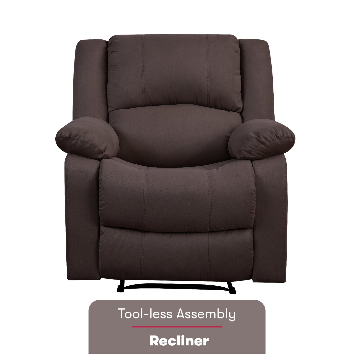 Relaxez-vous sur une chaise longue ? Fauteuil inclinable manuel Porter en microfibre par iLounge