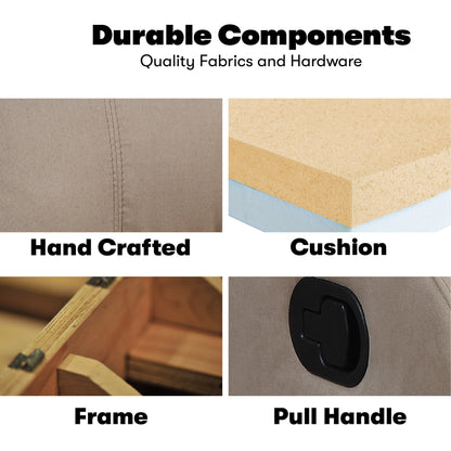 Relaxez-vous sur une chaise longue ? Fauteuil inclinable manuel Porter en microfibre par iLounge