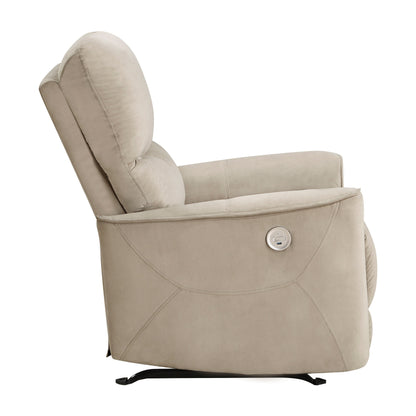 Fauteuil inclinable à bascule électrique Ripon Velvet