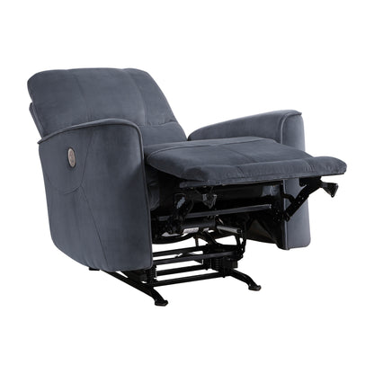 Fauteuil inclinable à bascule électrique Ripon Velvet
