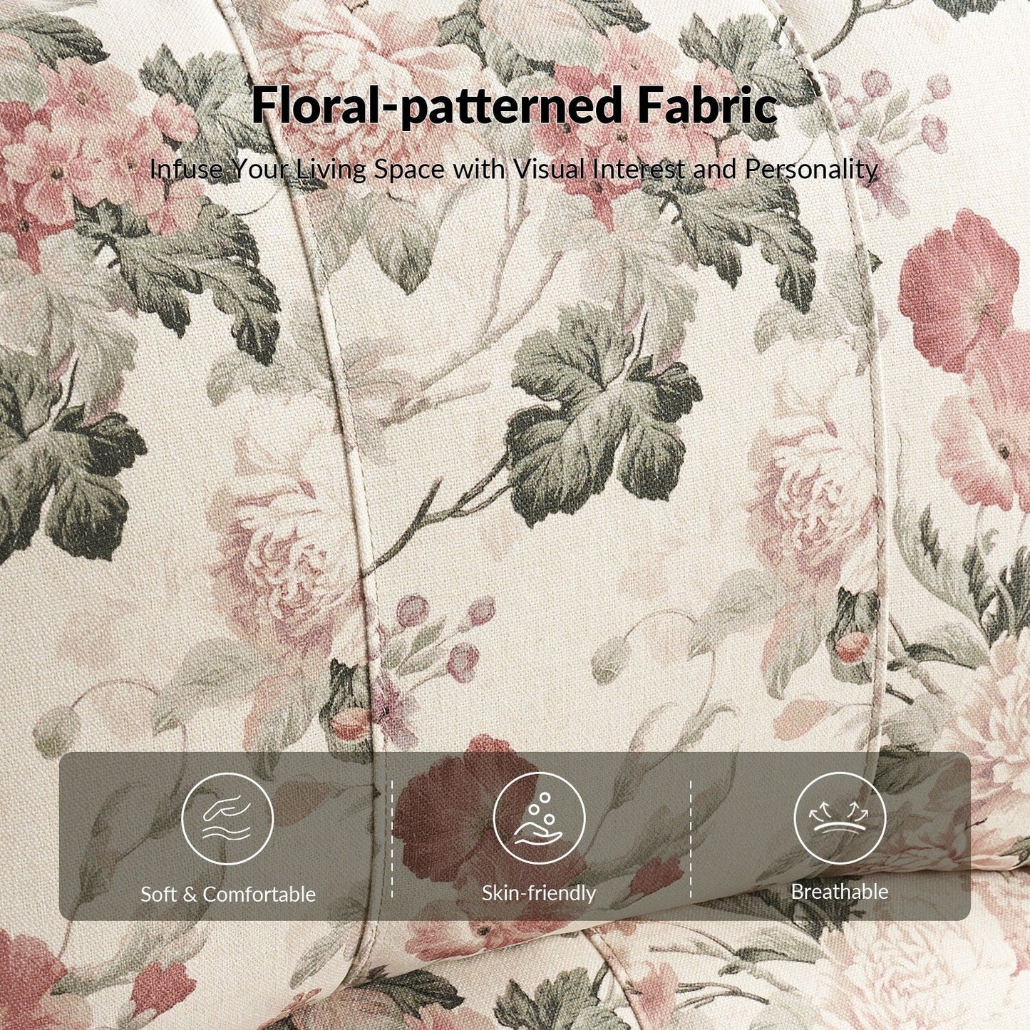 Fauteuil inclinable manuel en cuir véritable Rita par Hulala Home