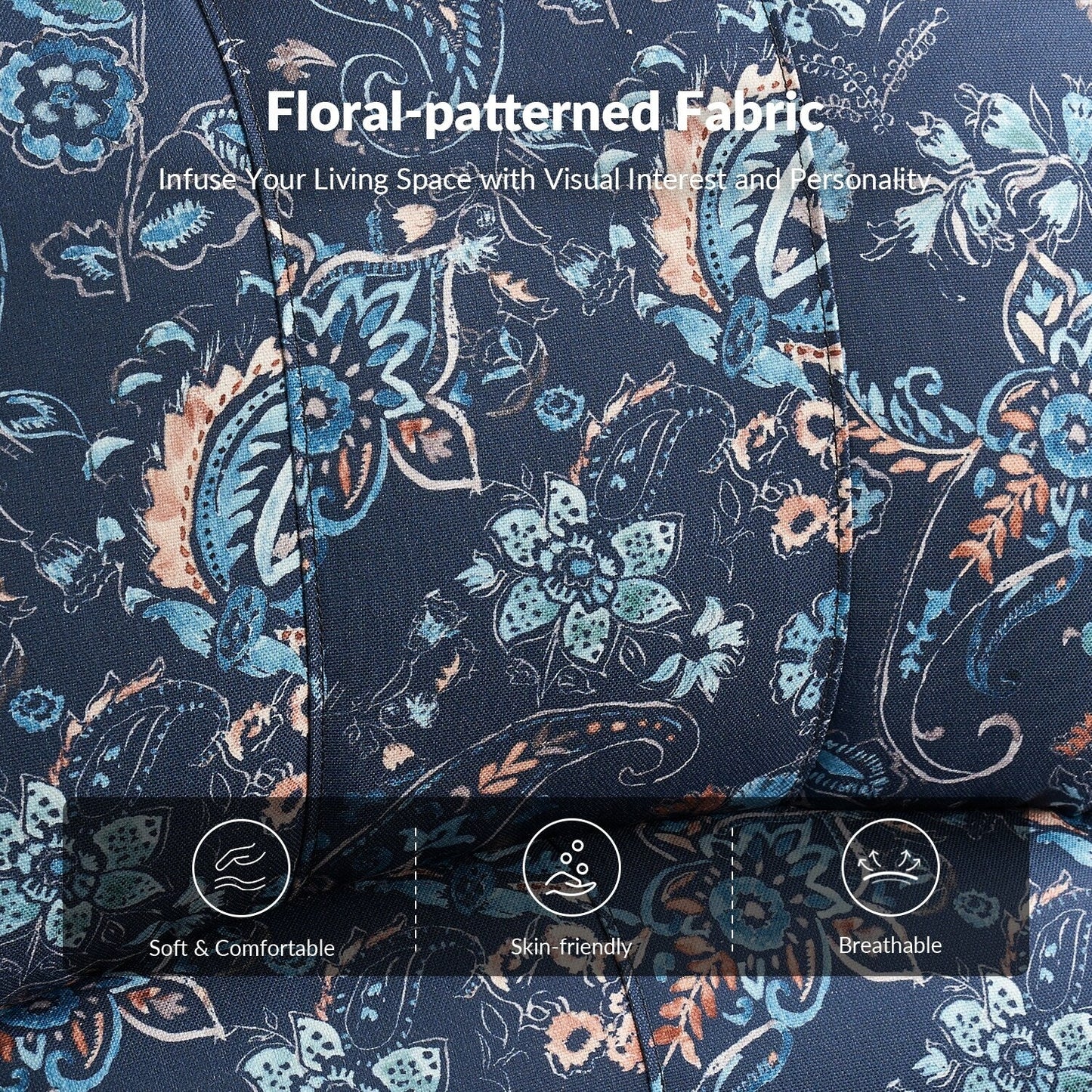 Fauteuil inclinable manuel en cuir véritable Rita par Hulala Home