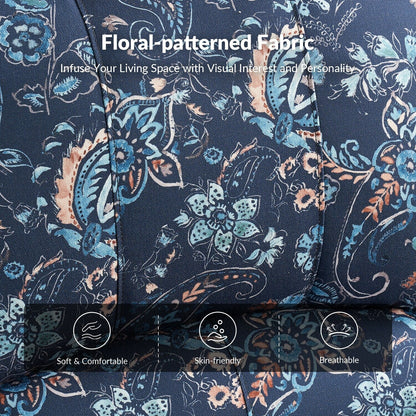 Fauteuil inclinable manuel en cuir véritable Rita par Hulala Home