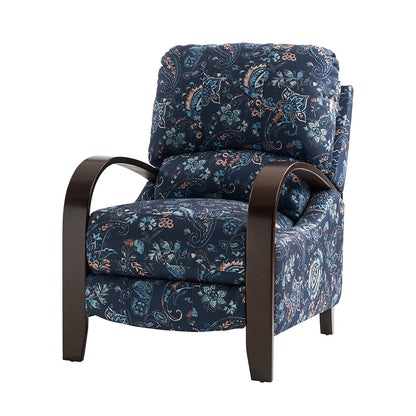 Fauteuil inclinable manuel en cuir véritable Rita par Hulala Home