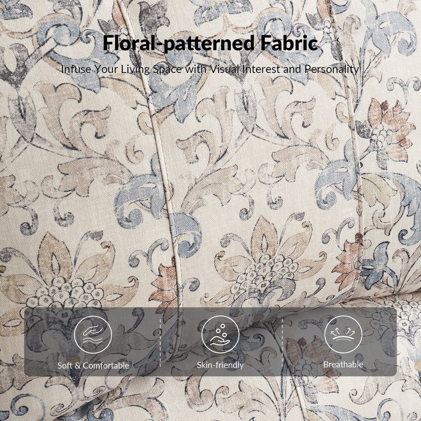 Fauteuil inclinable manuel en cuir véritable Rita par Hulala Home