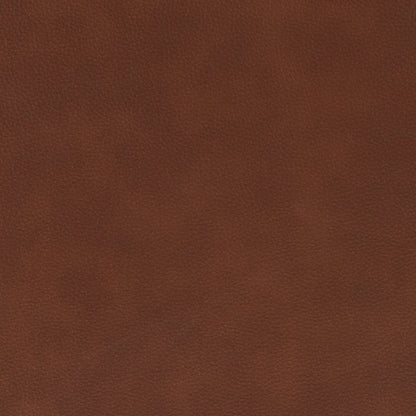 Canapé de salon 3 places en cuir véritable Rita avec pieds en bois massif et clous décoratifs