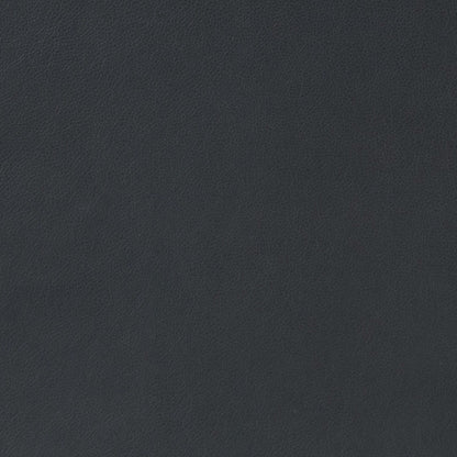 Canapé de salon 3 places en cuir véritable Rita avec pieds en bois massif et clous décoratifs