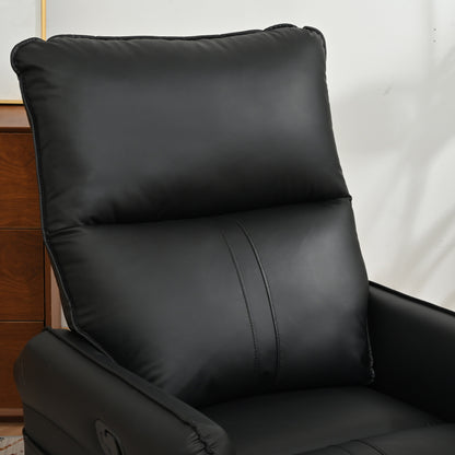 Fauteuil à bascule inclinable, fauteuil à bascule pivotant à 360 degrés pour chambre d'enfant, fauteuil planeur, petit fauteuil à bascule inclinable pivotant et moderne