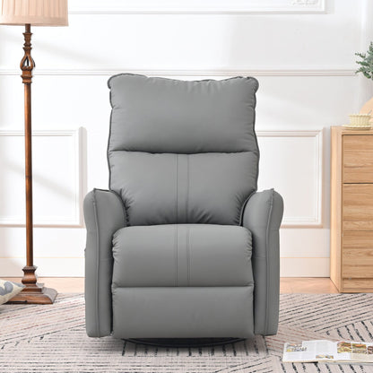 Fauteuil à bascule inclinable, fauteuil à bascule pivotant à 360 degrés pour chambre d'enfant, fauteuil planeur, petit fauteuil à bascule inclinable pivotant et moderne