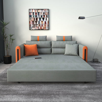 Canapé-lit pliant en tissu technologique Romision