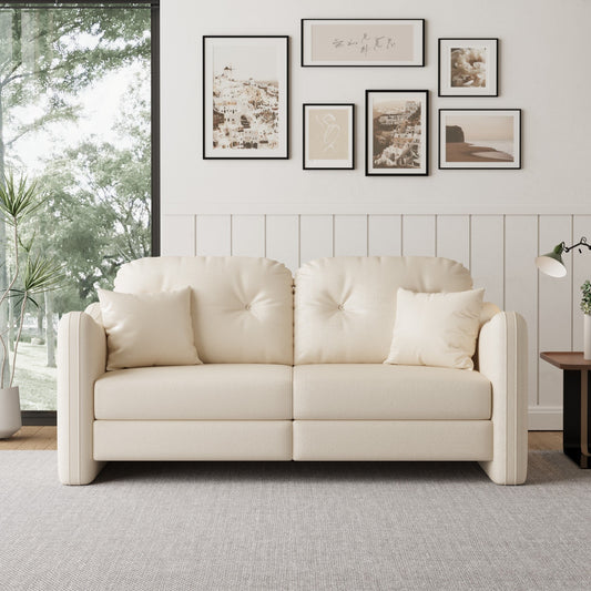 Canapé-lit pliant en tissu technologique Romision