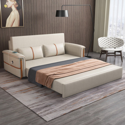 Canapé-lit pliant en tissu technologique Romision