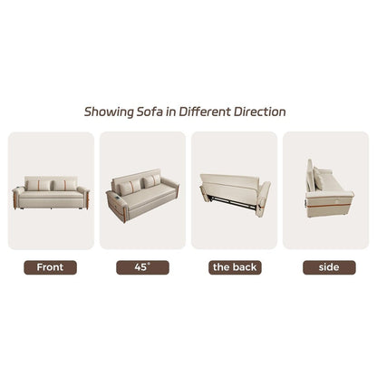 Canapé-lit pliant en tissu technologique Romision