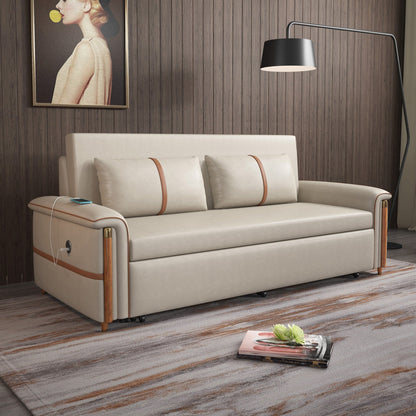 Canapé-lit pliant en tissu technologique Romision