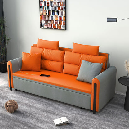 Canapé-lit pliant en tissu technologique Romision