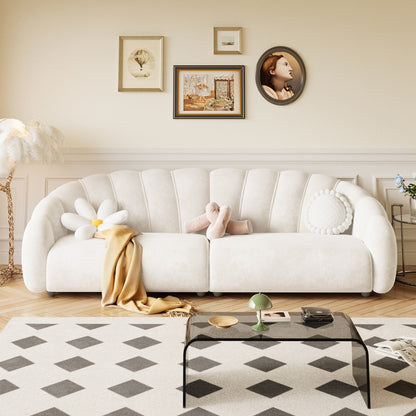 Canapé en velours technologique Romision