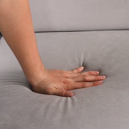 Canapé-lit gigogne 2 en 1 Roomfitters avec surmatelas double haut de gamme, ports USB et design compact pour le salon