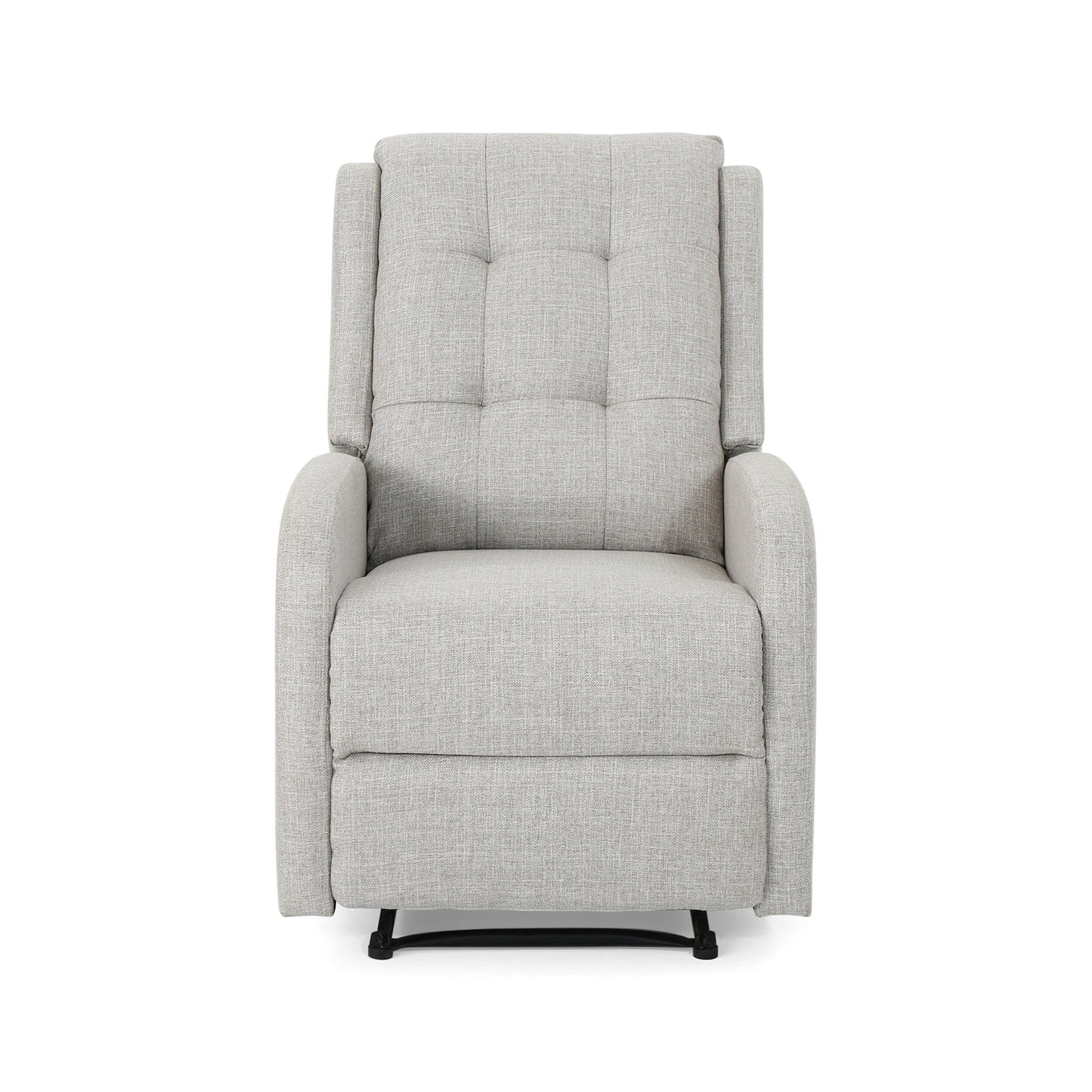 Fauteuil inclinable standard manuel Roomfitters 24,75 pouces, confortable pour salon et chambre, beige
