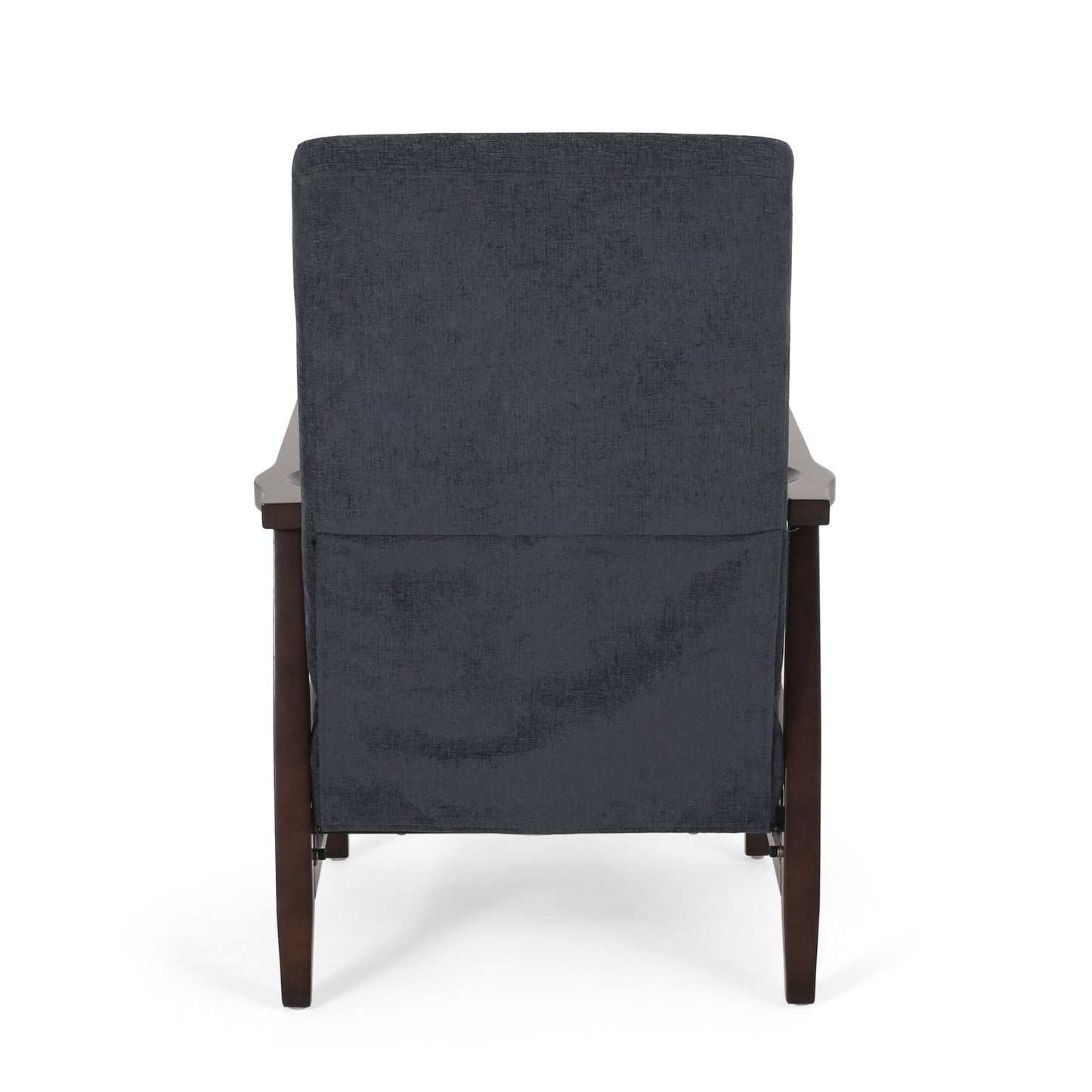 Fauteuil inclinable manuel en bois de 62 cm de large, fauteuil de salon confortable pour le salon