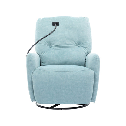 Roomfitters Fauteuil inclinable électrique pivotant à 270 degrés pour home cinéma Canapé inclinable simple à bascule