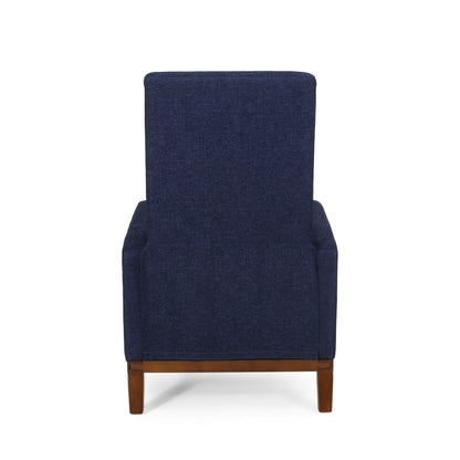 Fauteuil inclinable manuel en bois de 27 pouces de large, fauteuil de salon confortable pour le salon