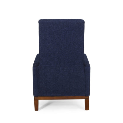 Fauteuil inclinable manuel en bois de 27 pouces de large, fauteuil de salon confortable pour le salon