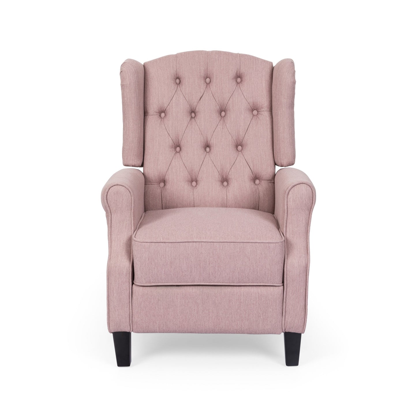 Fauteuil inclinable manuel large Roomfitters 28 pouces, élégant fauteuil inclinable pour salon, chambre, rose