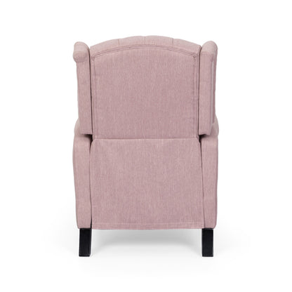 Fauteuil inclinable manuel large Roomfitters 28 pouces, élégant fauteuil inclinable pour salon, chambre, rose