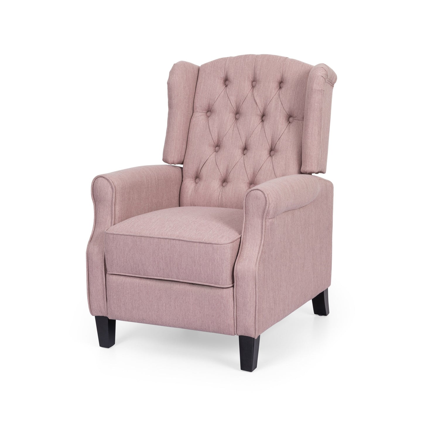 Fauteuil inclinable manuel large Roomfitters 28 pouces, élégant fauteuil inclinable pour salon, chambre, rose