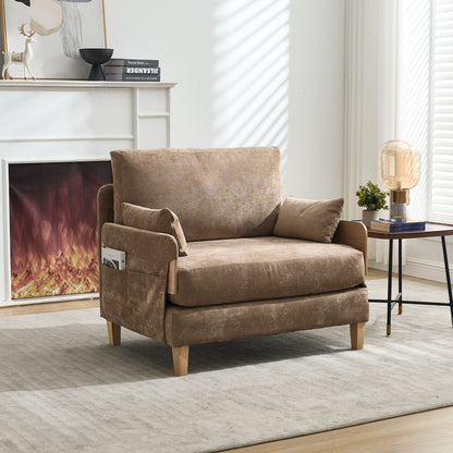 Canapé-lit inclinable pliable 3 en 1 Roomfitters, convertible avec oreillers pour petits espaces, chambre ou bureau