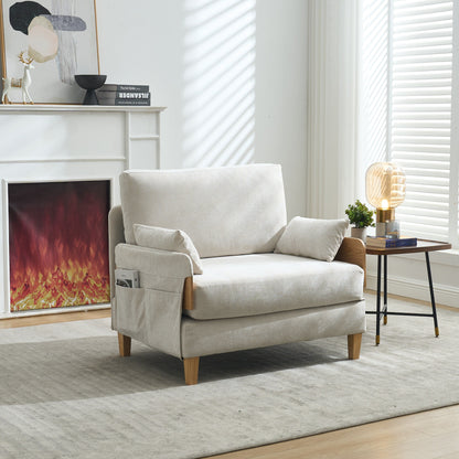 Canapé-lit inclinable pliable 3 en 1 Roomfitters, convertible avec oreillers pour petits espaces, chambre ou bureau