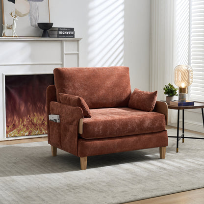 Canapé-lit inclinable pliable 3 en 1 Roomfitters, convertible avec oreillers pour petits espaces, chambre ou bureau