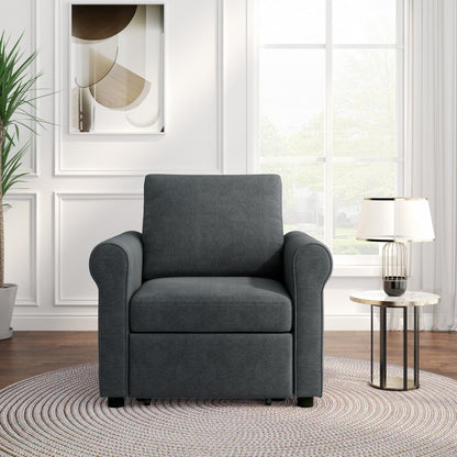 Canapé-lit 3 en 1 Roomfitters, convertible en lit, dossier réglable en canapé, chaise longue