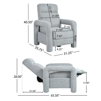 Fauteuil inclinable rembourré Roomfitters 31.25 pour salon