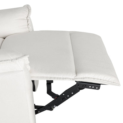 Fauteuil inclinable manuel rembourré pivotant à 360° Roomfitters, canapé inclinable polyvalent pour cinéma et fauteuil à bascule pour chambre d'enfant