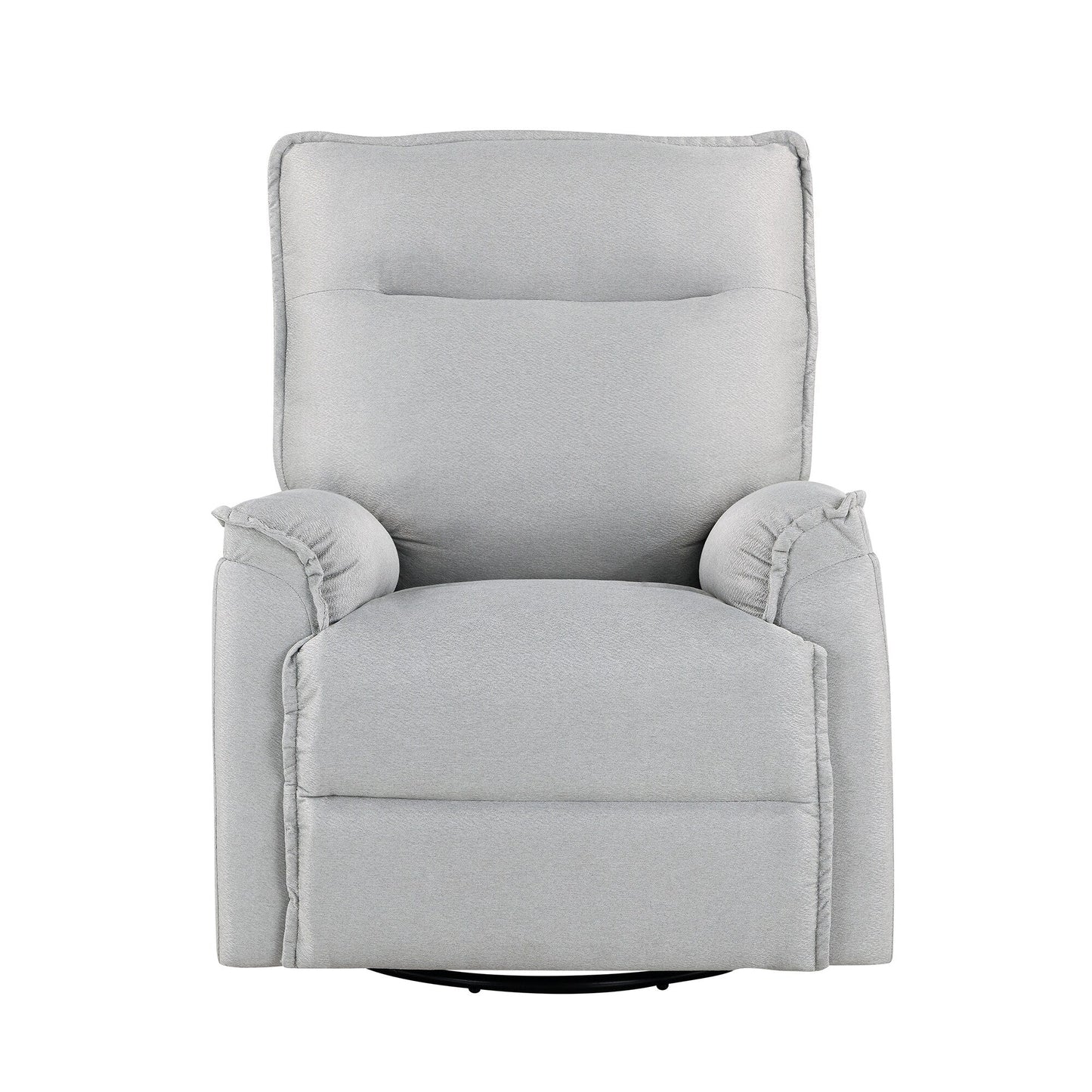 Fauteuil inclinable manuel rembourré pivotant à 360° Roomfitters, canapé inclinable polyvalent pour cinéma et fauteuil à bascule pour chambre d'enfant