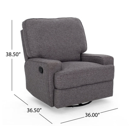 Fauteuil inclinable standard manuel Roomfitters 36 pouces, élégant pour salon et chambre à coucher