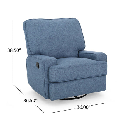 Fauteuil inclinable standard manuel Roomfitters 36 pouces, élégant pour salon et chambre à coucher
